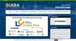 Desktop Screenshot of iaba.ie