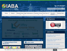 Tablet Screenshot of iaba.ie
